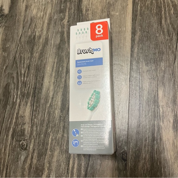 Brush Mo Replacement Brush Heads 8 Pack BM928 - Picture 1 of 4